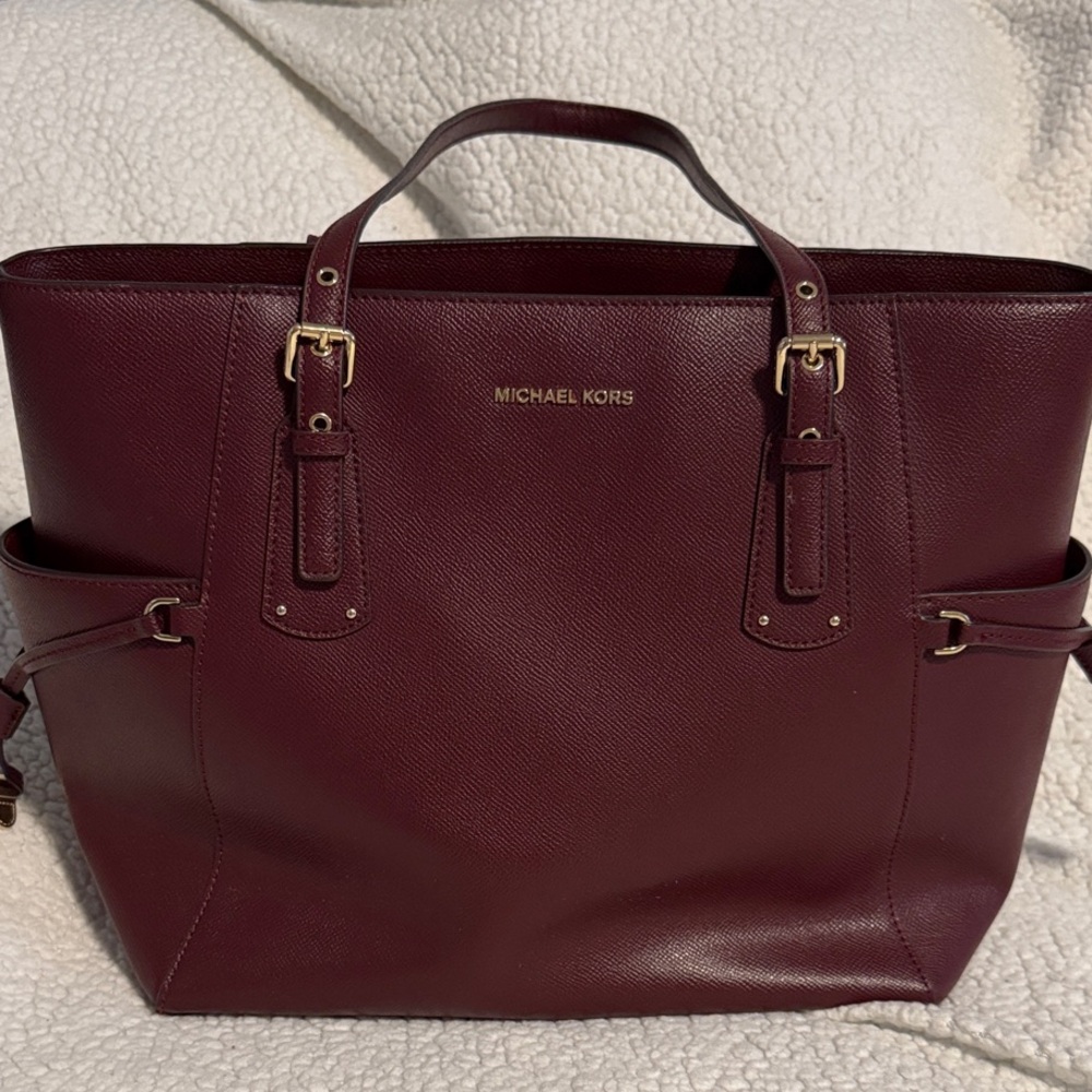 Michael Kors Deep Burgundy Tote